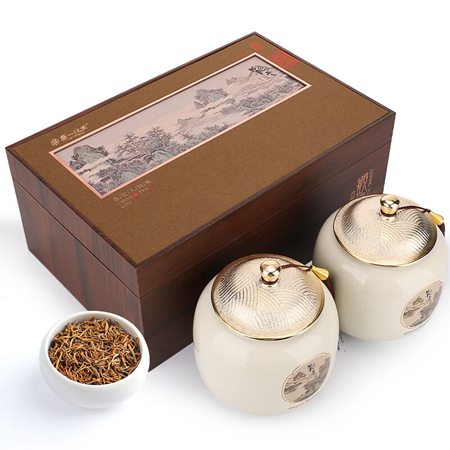 第一江南红茶武夷山正山小种特级250g观云浓香茶叶礼盒装